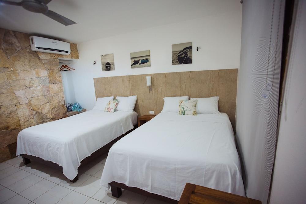 Hotel Villa De Pescadores Rio Lagartos Bagian luar foto