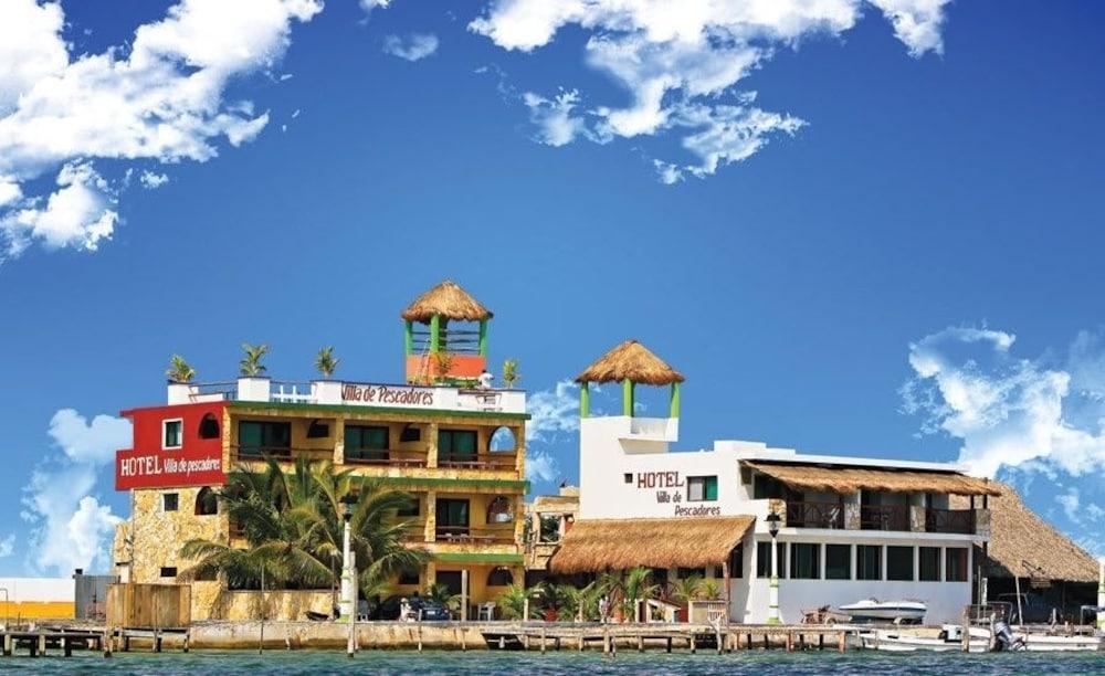 Hotel Villa De Pescadores Rio Lagartos Bagian luar foto