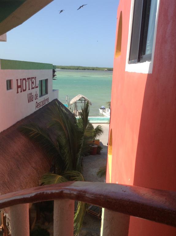 Hotel Villa De Pescadores Rio Lagartos Bagian luar foto