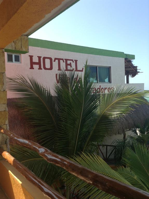 Hotel Villa De Pescadores Rio Lagartos Bagian luar foto