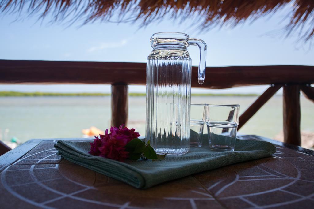 Hotel Villa De Pescadores Rio Lagartos Bagian luar foto